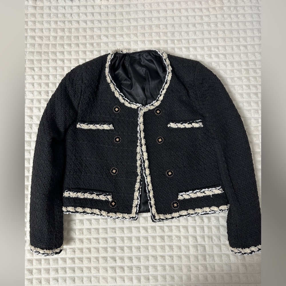 Double Breasted Blazer Jacket - image 3